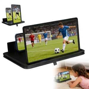 Agrandisseur d'écran smartphone 3D HD 12 pouces