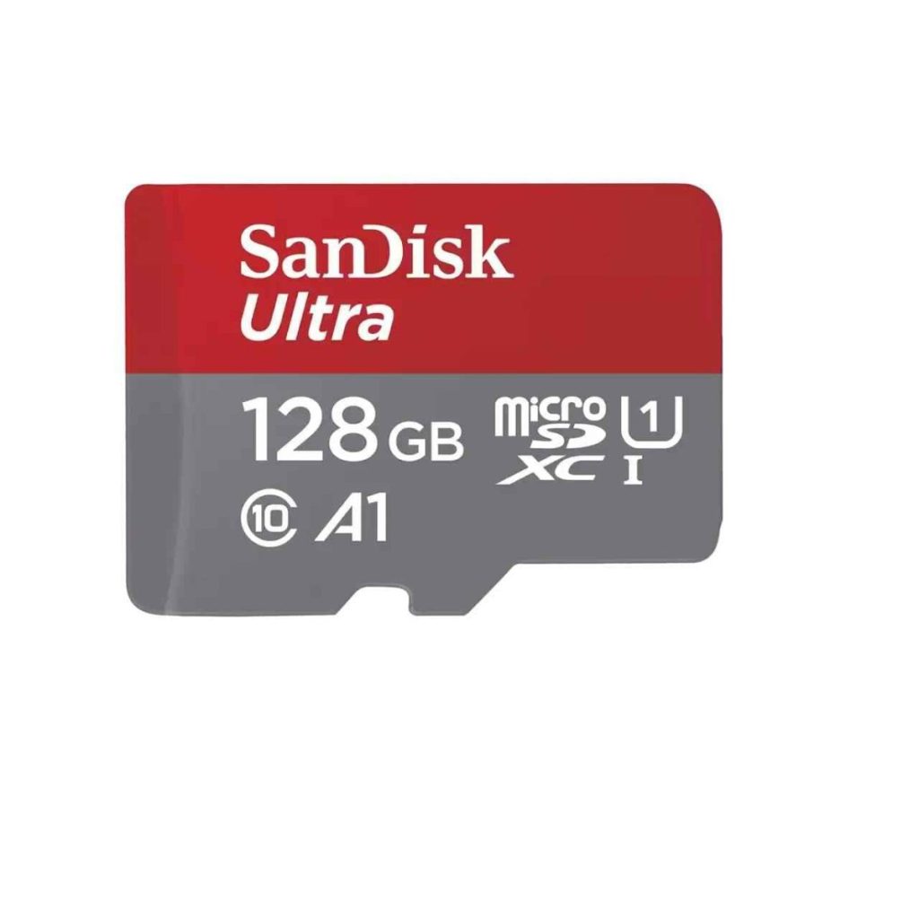 Carte micro SD pour téléphone SanDisk Ultra 128 Go