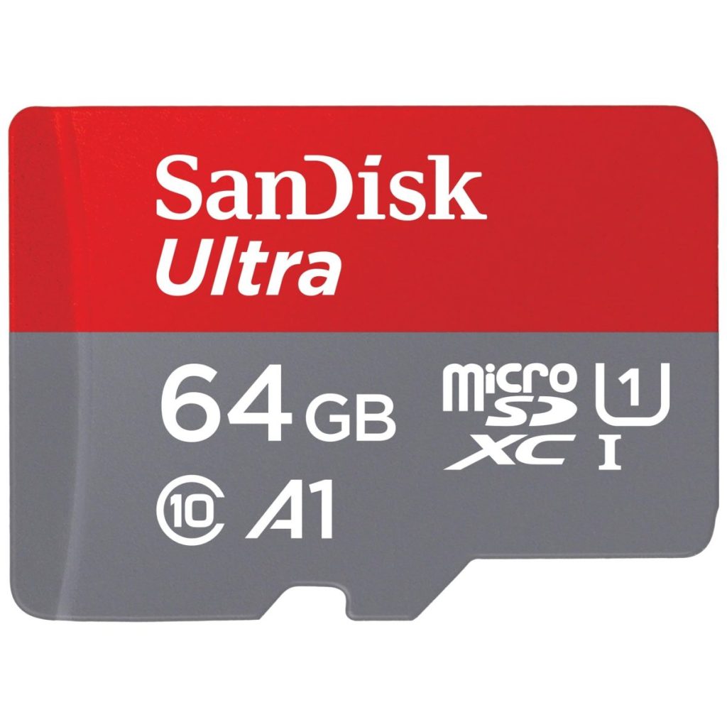 Carte micro SD pour téléphone SanDisk Ultra 64 Go