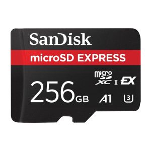 Carte micro SD SanDisk microSD Express 256 Go