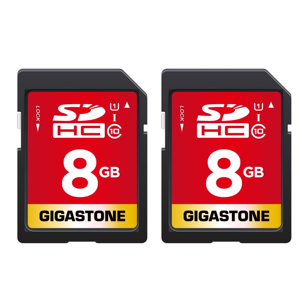 Carte SD pour appareil photo Gigastone 8 Go SDHC