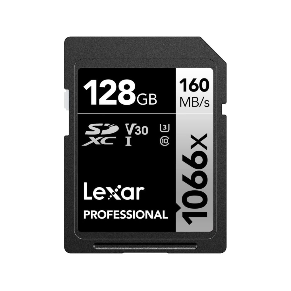Carte SD pour appareil photo Lexar Professionnelle 1066x 128 Go