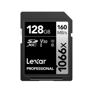 Carte SD pour appareil photo Lexar Professionnelle 1066x 128 Go
