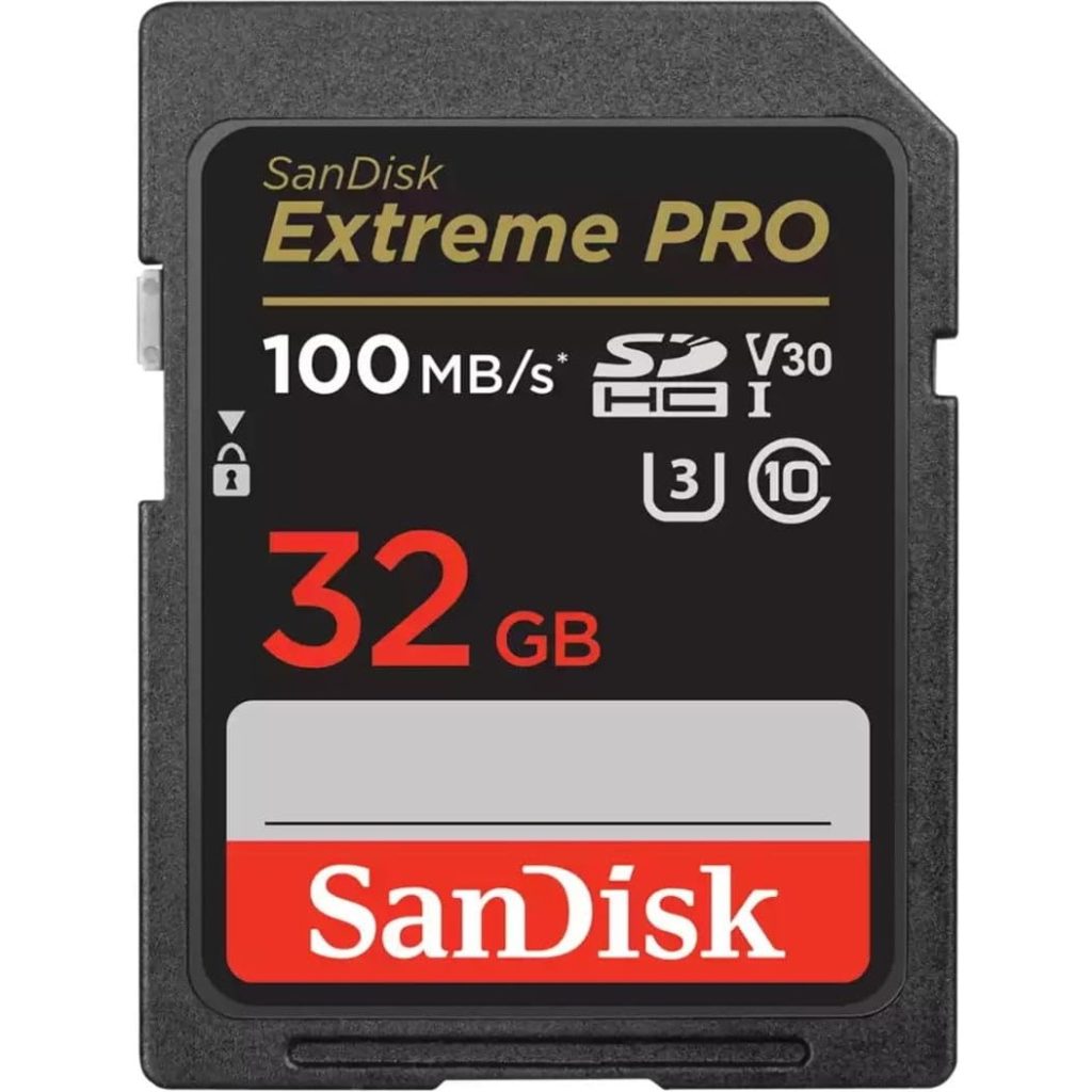 Carte SD pour appareil photo SanDisk Extreme PRO 32 Go