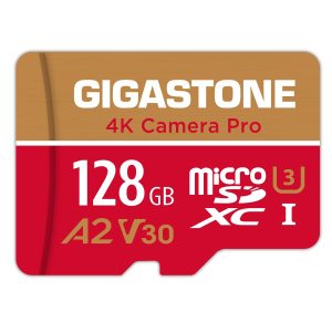 Carte SD pour GoPro et drones Gigastone 128 Go