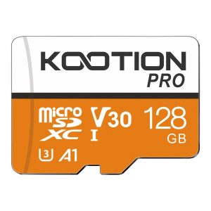 Carte SD pour GoPro et drones KOOTION TF Micro SDXC 128 Go