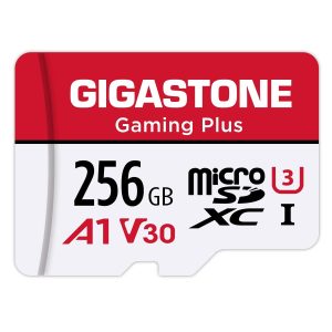 Carte SD pour Switch GIGASTONE Gaming Plus 256 Go