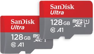 Carte SD pour Switch SanDisk Ultra 128 Go