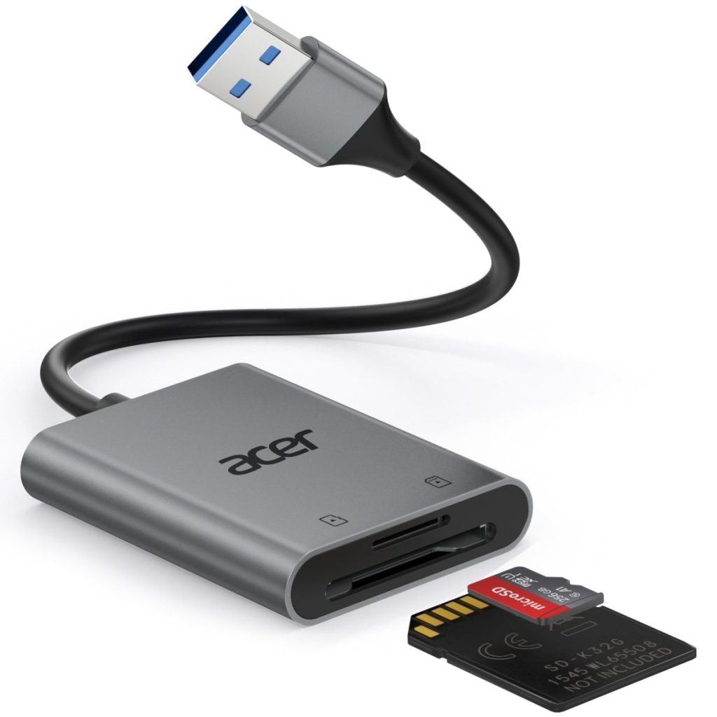 Lecteur de cartes SD Acer USB 3.0 avec câble