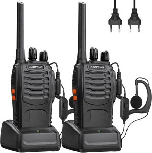 Talkie-walkie Baofeng PMR446 Radio Bidirectionnelle 16 Canaux